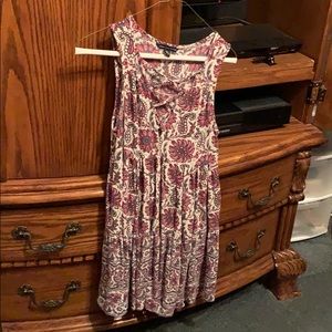 flower sun dress, very flowy
